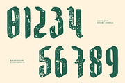 CS Brine Stamp, a Blackletter Font by Craft Supply Co. (Thumbnail 4 of 8)