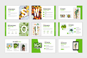 Organic Food & Vegetable Powerpoint, a Presentation Template by BumbleGraph Studio (Thumbnail 4 of 5)