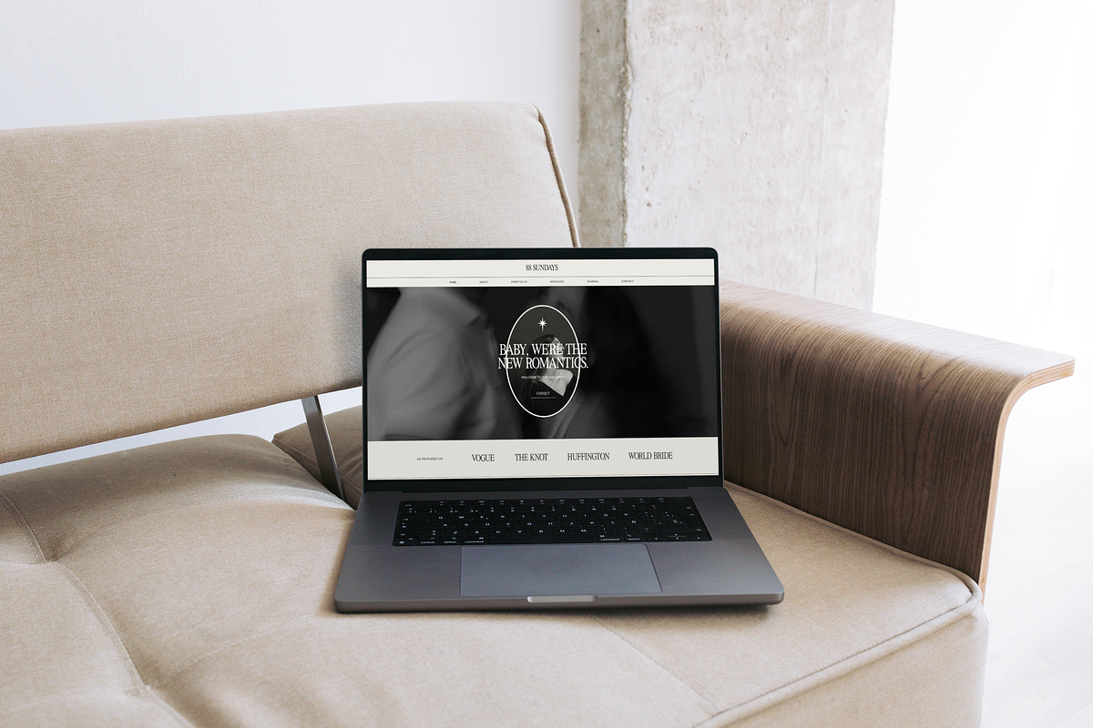 Wix Website Template Photography, a Wix Template by Branding Babe Co. (Photo 9 of 10)