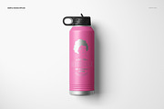 P. Coated 40 oz. Water Bottle Mockup, a Product Mockup by creatsy5 (Thumbnail 5 of 13)