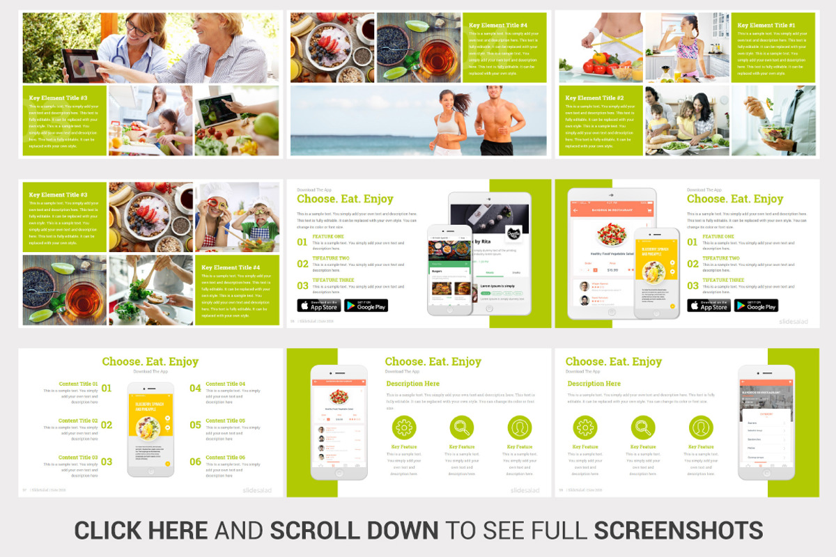 Top Nutrition PowerPoint Template, a Presentation Template by SlideSalad (Photo 15 of 21)