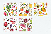 Fruits and berries vector sketch, a Food Illustration by irina.vaneeva (Thumbnail 6 of 11)