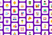 Animated Joyful Holiday Icon Set, an Emoji Icon by Prosymbols (Thumbnail 3 of 5)