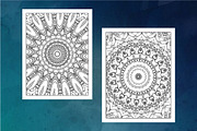 500 UNIQUE MANDALA COLORING PAGES, a Decorative Illustration by ElimesherStudio (Thumbnail 8 of 11)