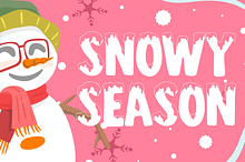 Snowy Season - Kids Font