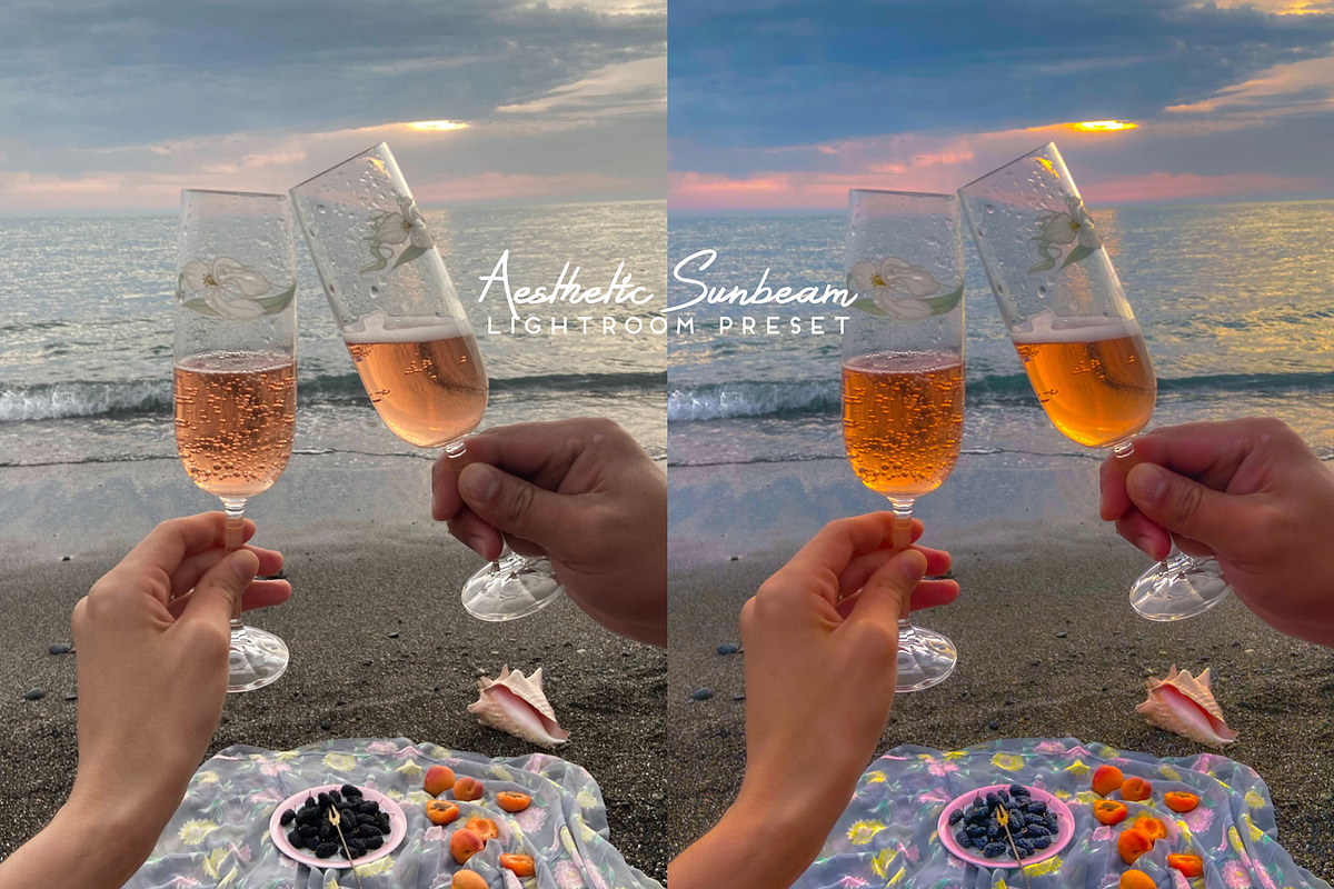 Aesthetic Sunbeam Lightroom Presets, a Preset Add-On by Mirelyn (Photo 2 of 7)