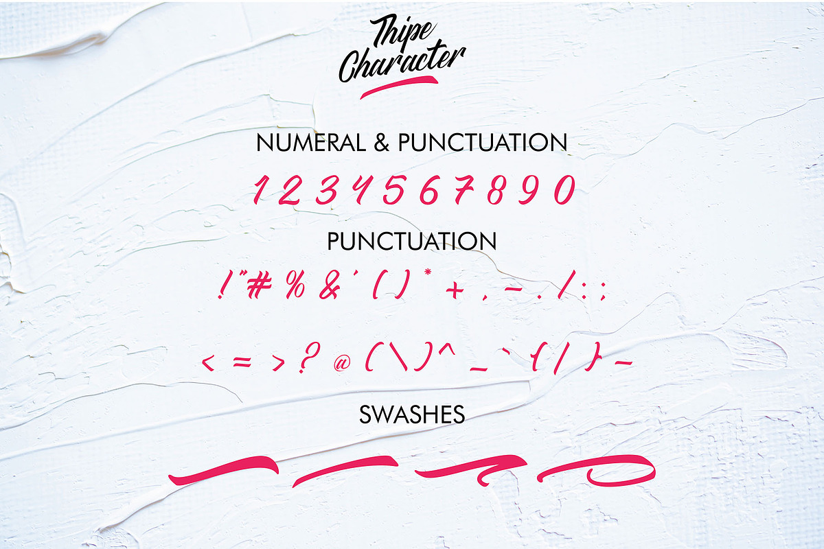 Thipe Typeface preview 3