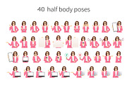 Casual young business woman, a Person Illustration by Volha Hlinskaya (Thumbnail 5 of 6)