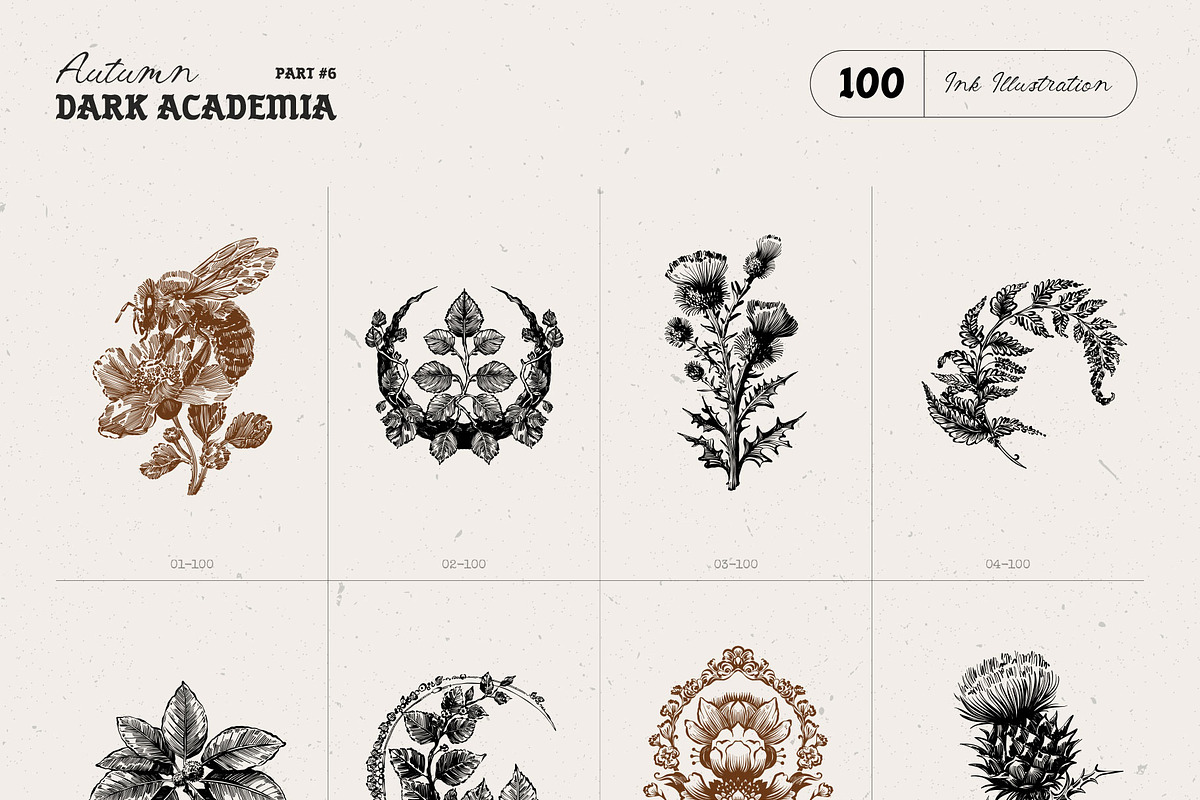 Dark Academia Autumn | Illustration, an Object Illustration by KetteCreate (Photo 6 of 18)