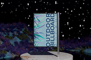 Outdoor Billboard Mockup, a Product Mockup by McLittle Stock