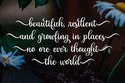 The Mountaine, a Script Font by Matra Creative (Thumbnail 6 of 11)