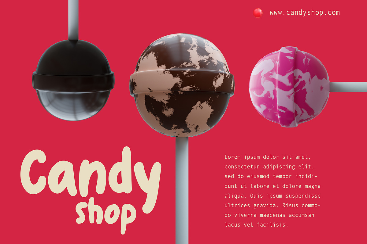 Sweet Candy Display Font, a Handwritten Font by Tera Asset Garage (Photo 6 of 8)