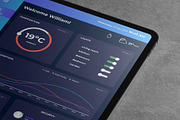 Premium iPad Pro Mockup Pack 6 views, an iPad Mockup by Illusiongraphic (Thumbnail 12 of 16)