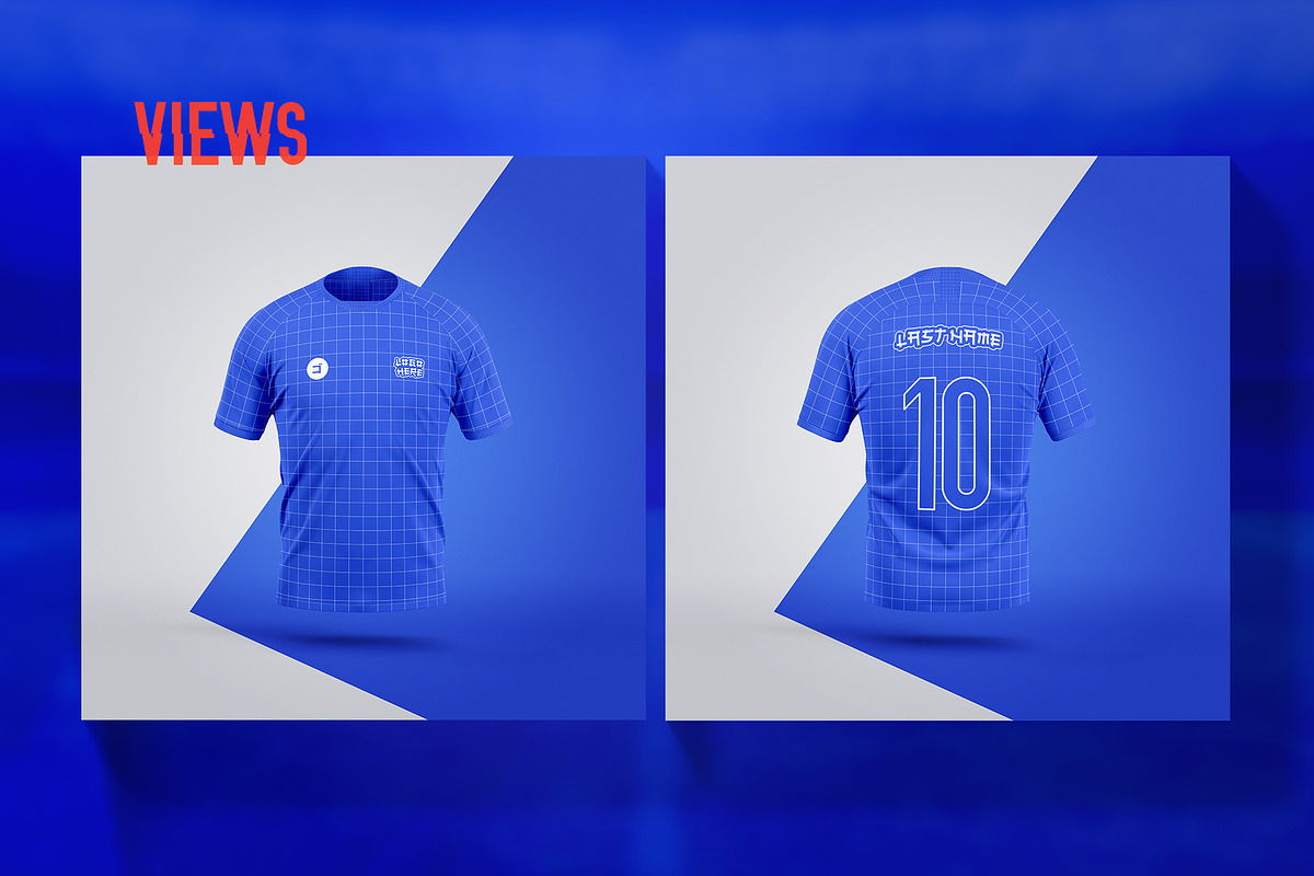 Sports T-Shirts Mockups Set, a Shirt Mockup by OllStore (Photo 3 of 11)