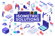 Isometric Solutions Mini. Part 18, a Templates & Theme by Andrew Kras Design (Thumbnail 1 of 22)