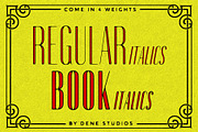West End Limited Typeface, a Sans Serif Font by Dene Studios (Thumbnail 2 of 7)