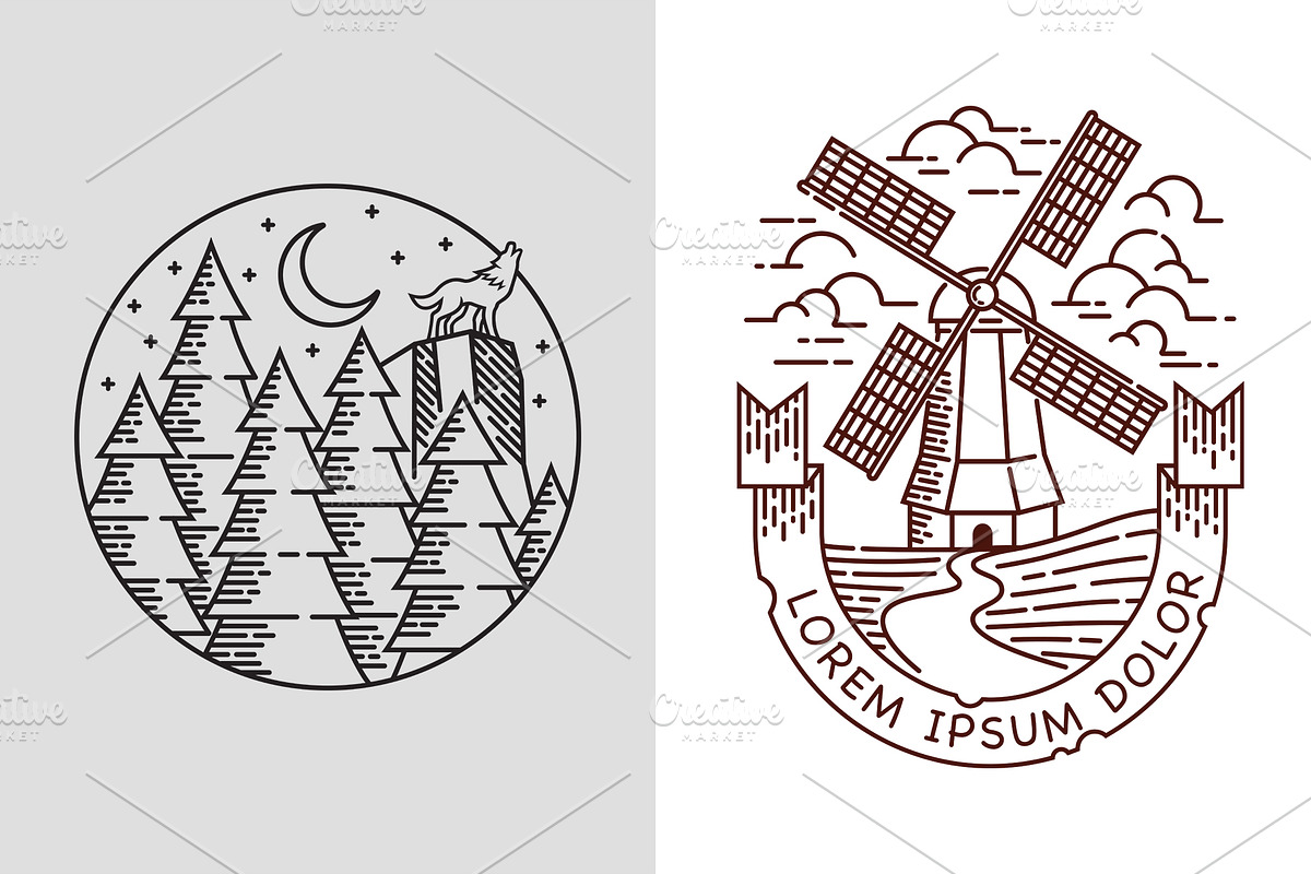 25 in 1 Bundle - Line Illustrations, an Animal Illustration by gunaonedesign (Photo 19 of 21)