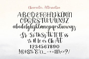 Sky Script, a Script Font by Genesis Lab (Thumbnail 7 of 7)