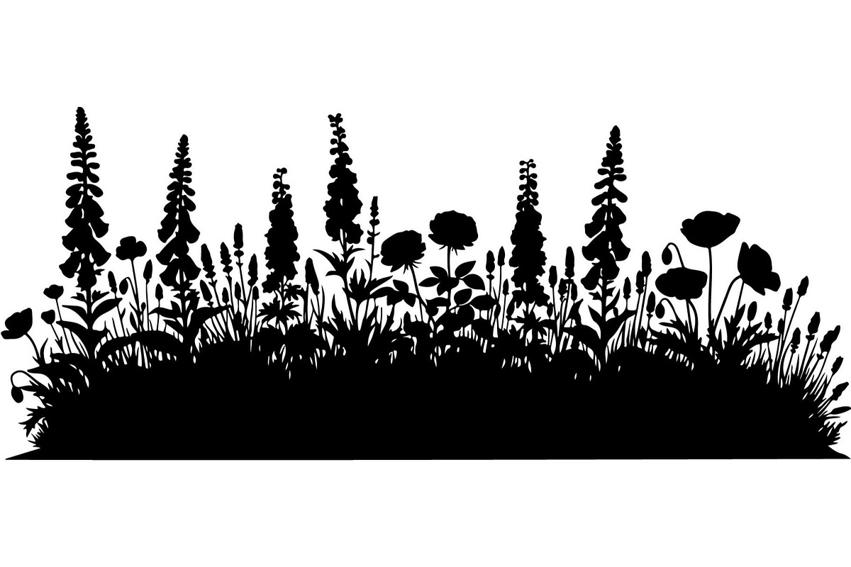 Botanical Floral Border, an Object Graphic by Creativeshirt (Photo 7 of 20)