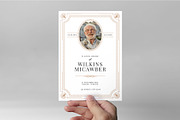 Funeral Program with Deco Border, a Flyer Template by BrandPacks (Thumbnail 3 of 8)