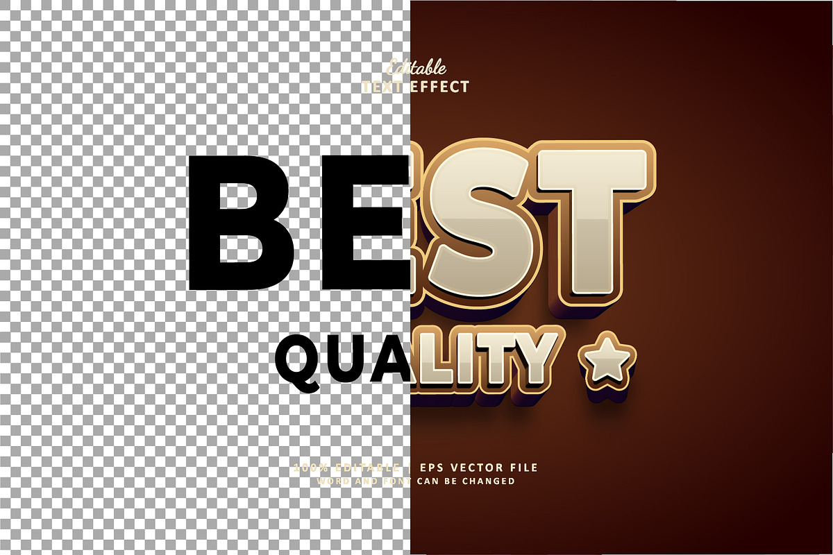 Text Effect Best Quality, a Layer Style Add-On by Navy Graphic (Photo 2 of 2)