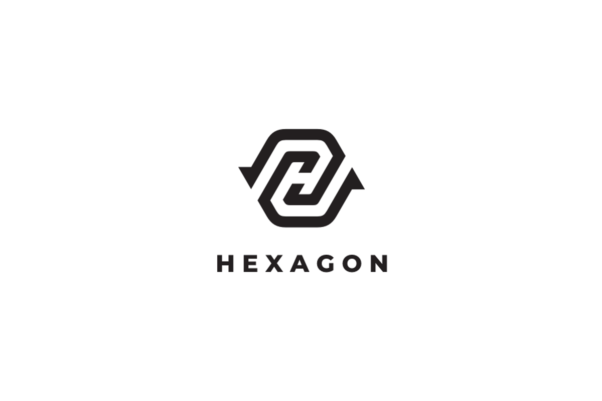 Hexagon Arrows Logo, a Branding & Logo Template by yopie
