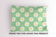 Floral Daisy Pattern. Fabric Design, a Pattern Graphic by AvaAva (Thumbnail 3 of 3)