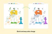 Mirty Strategy Illustration, a Work Illustration by Welovegraphics (Thumbnail 5 of 7)