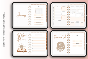 Undated Digital Planner Pdf