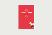 Palette Café Menu Template, a Flyer Template by Soul & Maeum Store (Thumbnail 2 of 3)