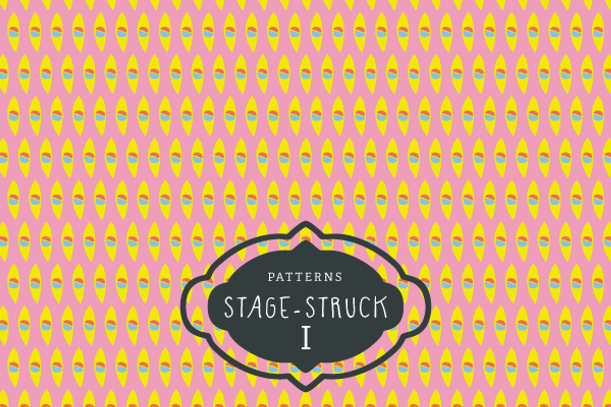 Stage-Struck Pattern Collection I, a Pattern Graphic by sabinar (Photo 4 of 4)