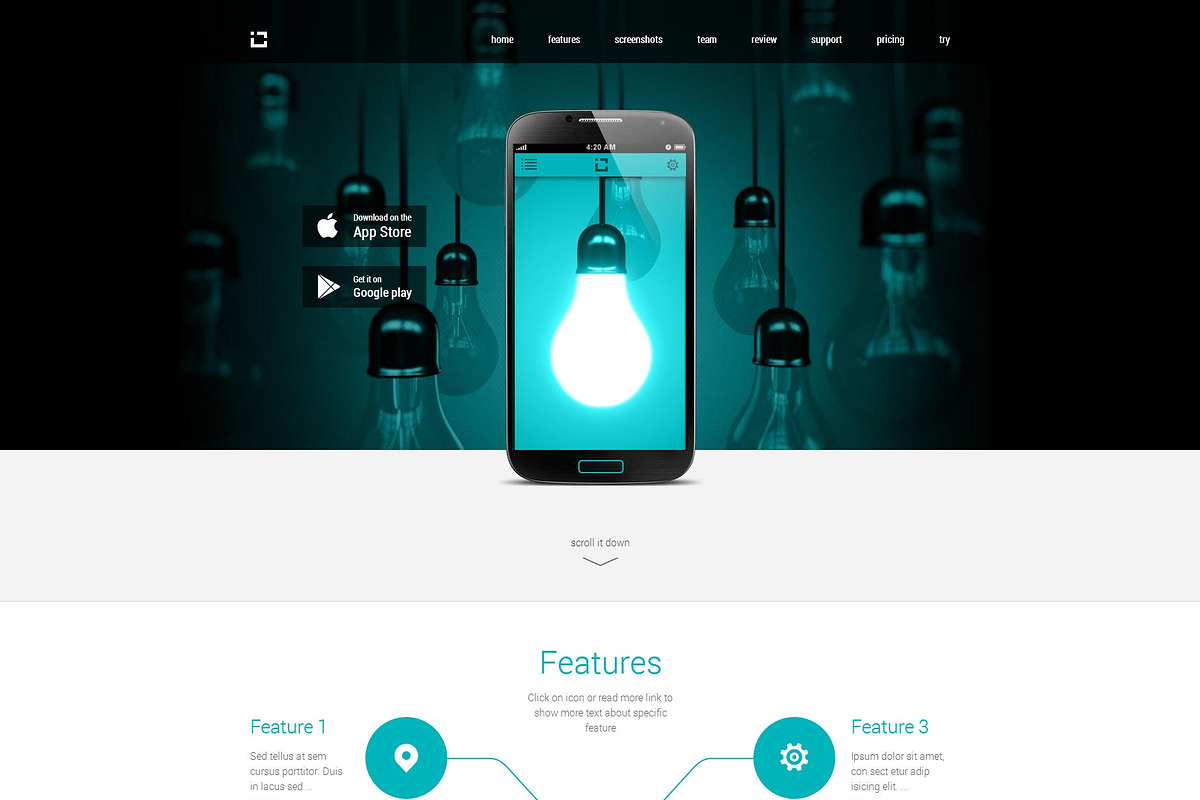 APP STREET - Application Template, an App Template by www.ThemeStreet.Net (Photo 4 of 4)