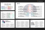 Agenda Meeting PowerPoint Templates, a Presentation Template by Warna Works (Thumbnail 8 of 12)