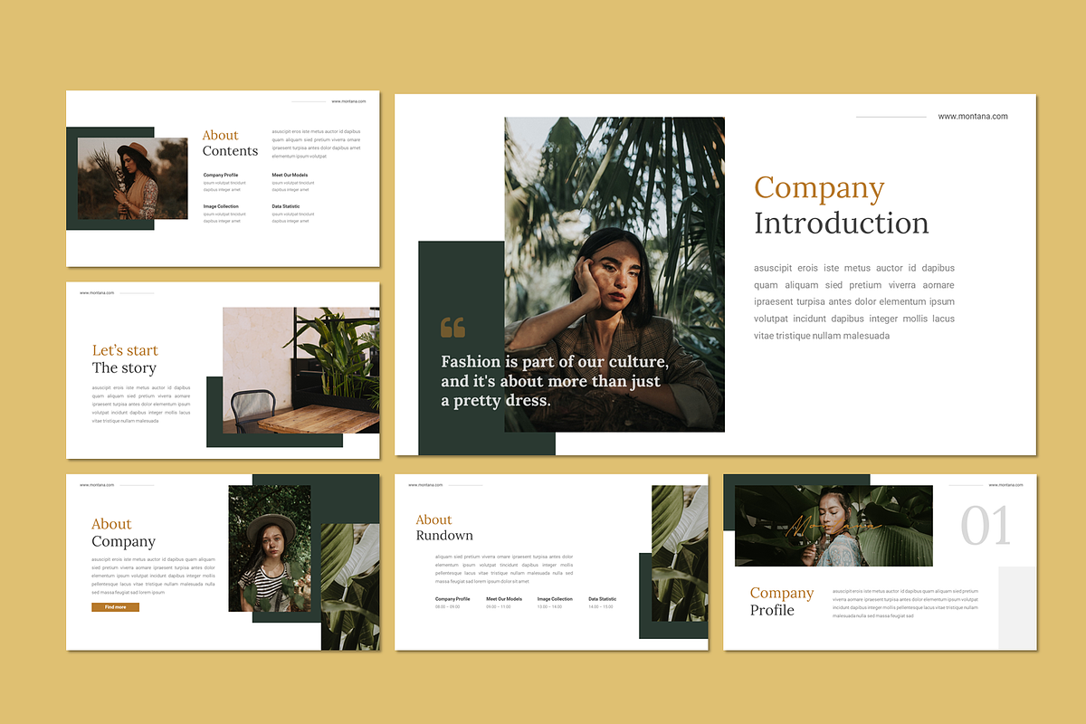 Montana - Powerpoint Template, a Presentation Template by deasign (Photo 8 of 13)