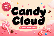 Candy Cloud, a Slab Serif Font by Wow Magic (Thumbnail 1 of 5)