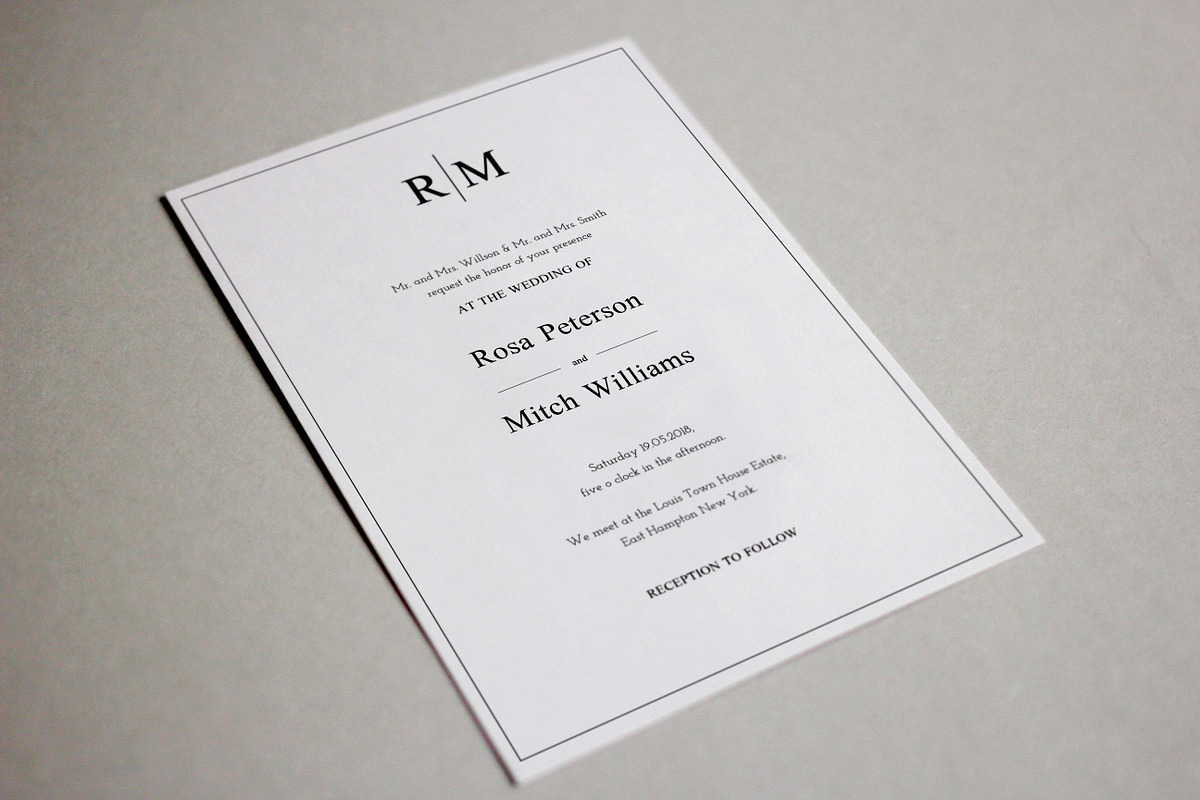Wedding Invite Template, a Templates & Theme by DevineWedding (Photo 2 of 3)