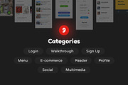 Liberty Mobile UI Kit, an UI Kit Template by Just UI (Thumbnail 4 of 7)