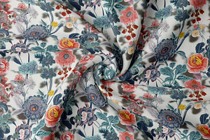 3D Floral Seamless Patterns