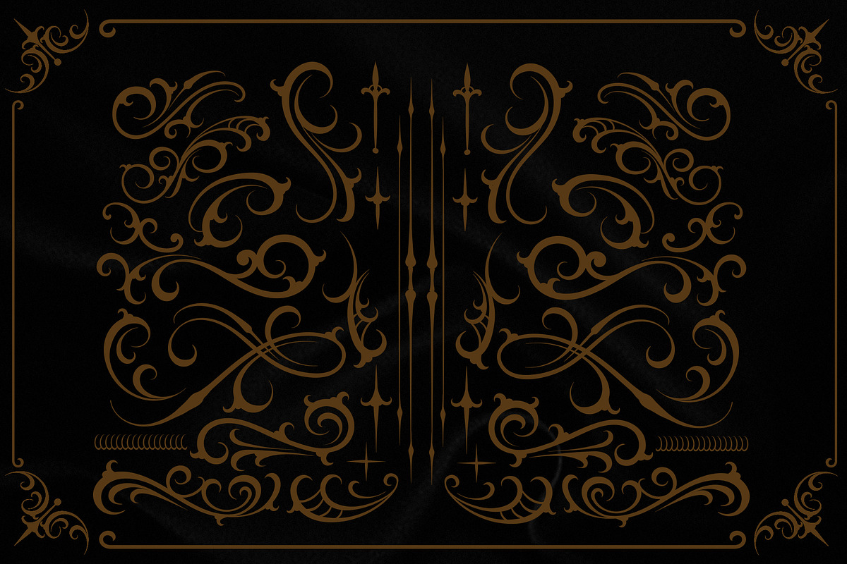 GOLDUST FONT + Decorative Bonus preview 2
