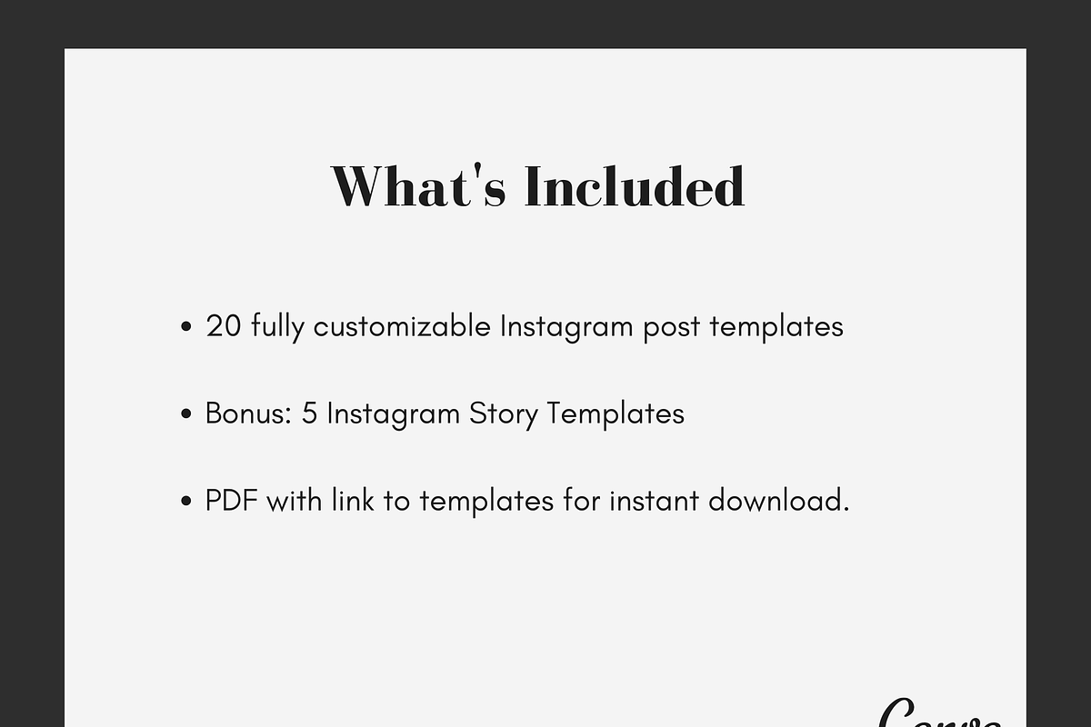 Holiday Instagram Templates, a Social Media Template by Joanna Lane Designs (Photo 4 of 4)