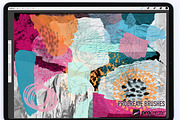 Messy Gouache Procreate Brushes, a Brush Add-On by Li Zamperini (Thumbnail 2 of 10)