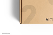 Square Kraft Mailer Box Mockup Set, a Packaging Mockup by pixelmock (Thumbnail 6 of 19)