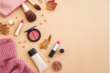 Cosmetic products with Cloth and, a Beauty & Fashion Photo by Nadia-nb