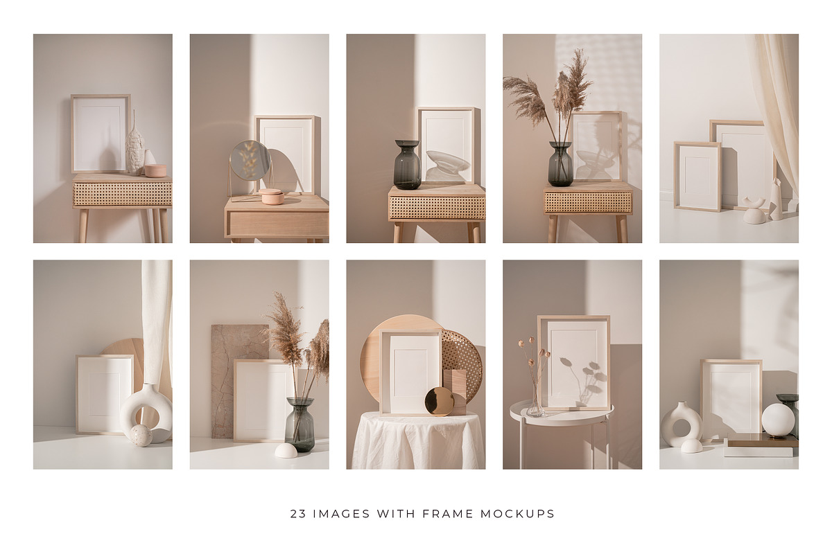 Video&Photo Frame mockups, a Print Template by Una Matison (Photo 3 of 13)