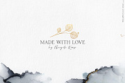 Botanic Love gold line art textures, a Texture Illustration by Angele Kamp (Thumbnail 9 of 9)