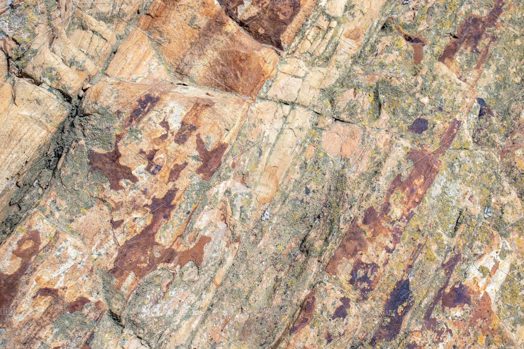 Mountain fragment, large plan, a Background Photo by Schreibikus