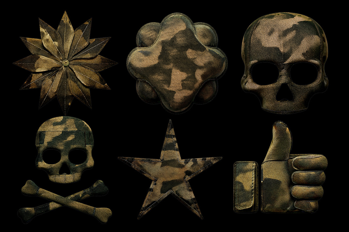 Camouflage Font, a Sans Serif Font by Handmadefont (Photo 8 of 14)