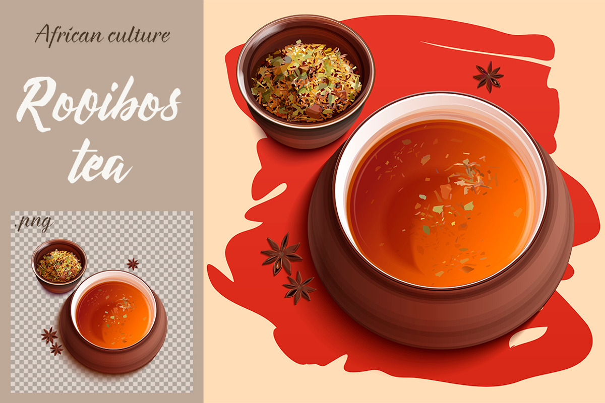 Tea culture vector illustrations., a Food Illustration by Indie Khisa (Photo 4 of 5)