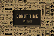 Donut Time, a Pattern Graphic by Ladle&co. (Thumbnail 1 of 4)