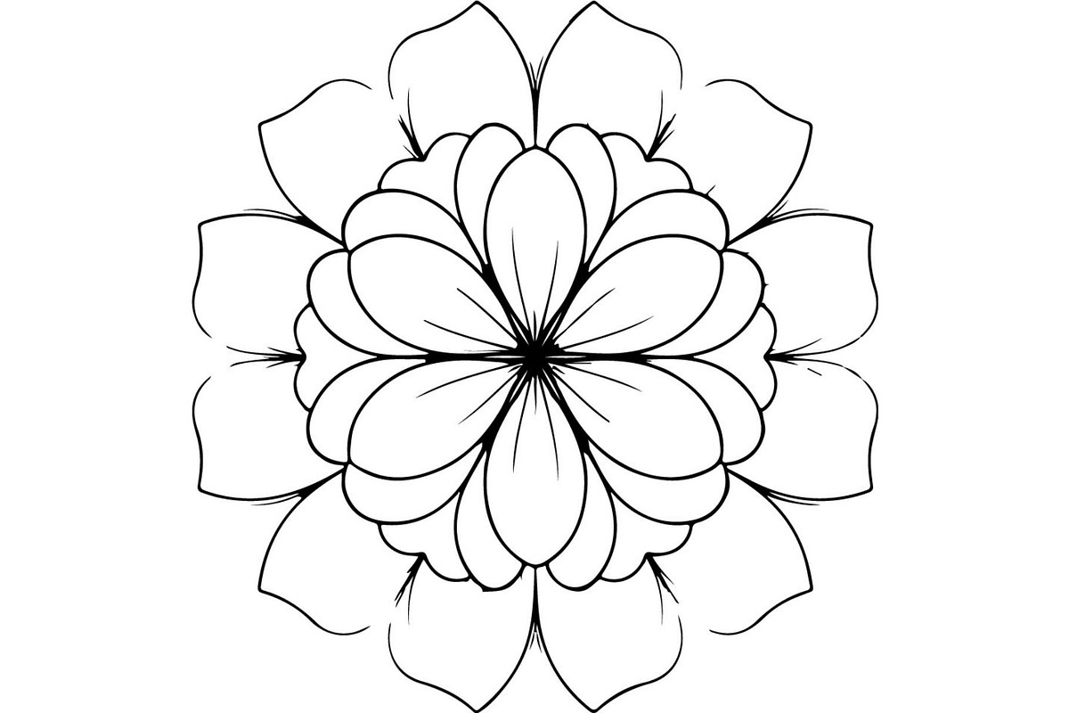 Decorative Mandala Flower, an Object Graphic by Designer_Momina (Photo 14 of 20)